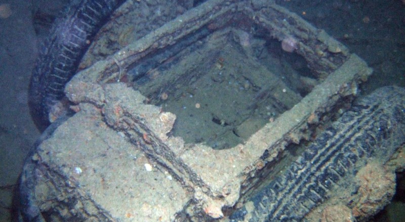 Trolley accumulators on the Thistlegorm