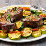 baked spicy lamb chops