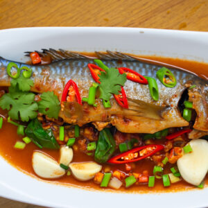 Penang steamed fish